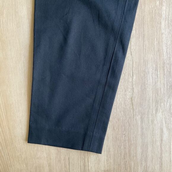 J. Crew Factory Winnie pant in stretch cotton blend black ankle pant side zip 14 - Picture 11 of 14